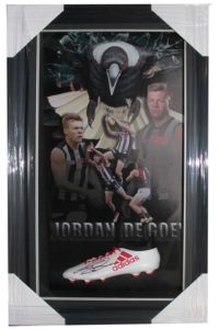 Jordan De Goey Signed Boot