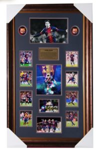 Lionel Messi Barcelona Signed Photo